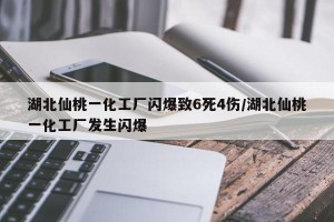 湖北仙桃一化工厂闪爆致6死4伤/湖北仙桃一化工厂发生闪爆