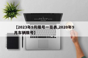 【2023年9月限号一览表,2020年9月车辆限号】