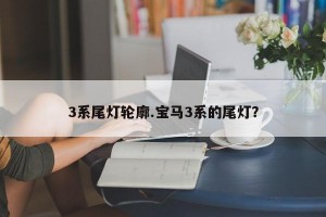 3系尾灯轮廓.宝马3系的尾灯？