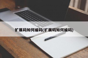 扩展码如何编码(扩展码如何编码)